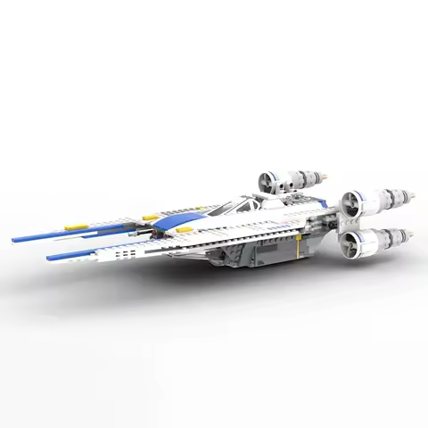 607PCS Star battle Movie U-Wing Space fighter model DIY creative ideas Christmas ChildToy Assembly P