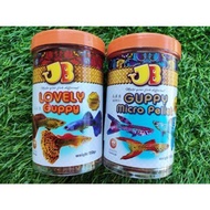 JB  HAPPY BETTA / LOVELY GUPPY Makanan Ikan Laga / Ikan Guppy