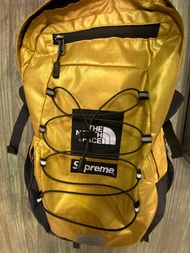 Supreme × The North Face tnf Metallic Borealis Backpack bag 背包 背囊 書包 metallic gold 金屬亮金色