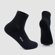 Tất Vớ Signature Nam Cổ Trung UPPER YOU Cotton Úc Thiết Kế Sọc Gân Thoáng Khí Mềm Mại Êm Ái Khử Mùi 