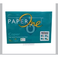 A4 PAPER 75 Grams HVS PAPER ONE 75gm 75 grm 70 gr A4 Paperone 1 Ream