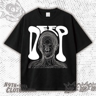 24H SHIP N9THNOVA Gothic Distorted Human Face Graphic T-Shirts Y2K Streetwear 2