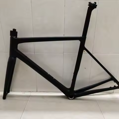 Full Black V3RS High Quality Design T1100 Carbon Road Frame Ultralight Frameset:Carbon Frame+Fork+He