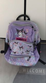 Kuromi back pack/庫洛米書包 護脊書包