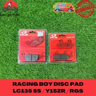 RACING BOY YAMAHA LC135 5S／Y15ZR / RGS／BELANG 150 DISC PAD E SERIES FRONT