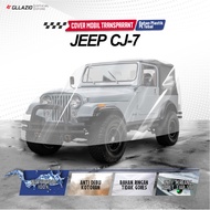 Jeep CJ7 Transparent Car Body Cover Jeep CJ 7 Plastic Car Cover/ Jeep CJ-7 Hardtop Waterproof Blanke