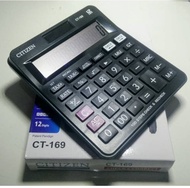Kalkulator Dagang Citizen CT-169 / Calculator Citizen 12 Digit CT169