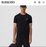 BURBERRY 男裝 正品 💥VIP限時優惠💥 男女可穿 短袖純棉T恤 B字刺繡圖案 全新連吊牌 只有一批賣完冇補貨 (👉官網售約HK4900)👉黑色/白色/深藍色 M-XXL 🩷查詢更多實物圖片/