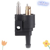 HILDAR Motor Boat Accessories, Plastics Black  Tank Connector, Outboard Engine Male Thread Male Conn