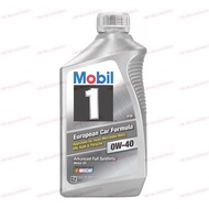 Mobil 1™ European Car Formula 0W-40 SN advanced fully syntheti engine oil (1QT/946ml) 0W40