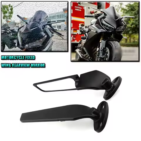 For ninja 400 650 300 250 250R ZX14R ZX10R ZX6R 1000 SX H2 ZX7R Motorcycle CNC Rear View Mirrors HD 