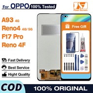 ORI LCD OPPO Reno 4 4G 5G/ 4F/ A93 4G/ F17 Pro High-Quality Digitizer Assembly Replacement