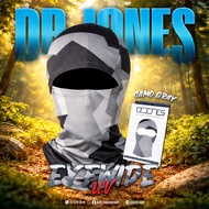 Dr. Camouflage Balaclava Jones Eyewide UV Camo Gray