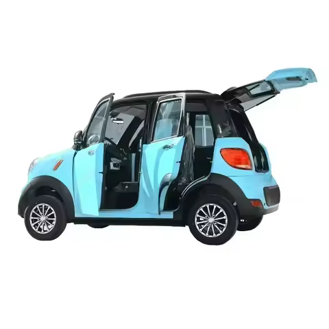 NEW Left/Right Hybrid Professional Cheap 4 Wheels 4 Seats 5 Doors Mini M1 M2 Smart Electric Car Sola