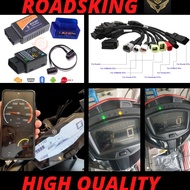 NITRO Motorbike Motorcycle OBD2 Bluetooth Scanner CAN-BUS ELM327 Adapter OBD Connector