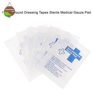 Nebaby 10Pcs Waterproof Gauze Pad Non-adherent Pad First Aid Kit Wound Dressing Tapes Sterile Medica