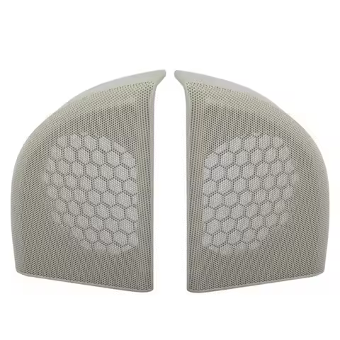 2Pcs Car Front Door Speaker Cover Trim Speaker Grille for Mercedes-Benz CLC-Cl Coupe W203 2008-2011 
