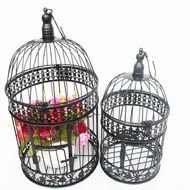 de67 Iron Bird Cage Iron Bird Cage Wedding Decor Flower Cage Decor Props Bird Cage Hanging Flower Frame Bird Cage Decor Bird CageCages &amp; Crates