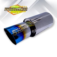 5zigen Racing Car Exhaust Full Stainless Steel Bass Sound Cool Soft - Selincer Muffler Manual Matic 