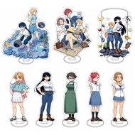 Ruri no Houseki Acrylic Stand Tanikawa Ruri Arato Nagi Saiz