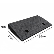 Height 7cm - BLACK (50x24x7) Steep platform up and down, bridge steps for cars, motorbikes, vehicle 