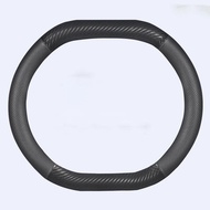 For Volvo EX30 Universal Car Steering Wheel Cover Interior  Accessories Genuine Leather Comfortable 