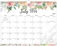 2025-2026 Calendar - JUL 2025 - DEC 2026, 14.6'' x 11.4'', Wall Calendar 2025-2026, Twin-Wire Bindin