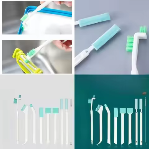 Household Cleaning Brush Set For Bottle Hydroflask Window Crevice Clean