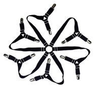 (JIJI.SG x DREAMAX) RYO & TIAGO Bed Sheet Clip Holder - Metal Clips Bedsheet Holder /Elastic Adjusta