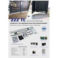 trackless folding auto gate 222TL