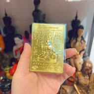 泰國佛牌 招財符咒 金色護身符泰國特色正品二哥豐 五眼四耳卡片 召米女神龍婆Y通圖案卡片