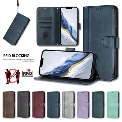 Flip Leather Case For OPPO F17 F19 F19S F21 F21S F23 F25 F27 F29 Find X3 X5 X6 X7 X8 X8S Pro Plus Ul
