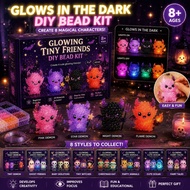 Glowing Fantasy Spirits DIY Bead Kit – 3D Glow-in-the-Dark Fairy Craft Set, Create Magical Creatures