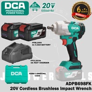 DCA ADPB698FK / ADPB698Z 20V Cordless Brushless Impact Wrench 698N.m