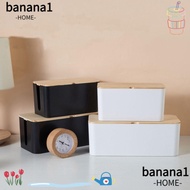 BANANA1 Wire Storage Box Household Products Charger Plug Socket Cable Tidy