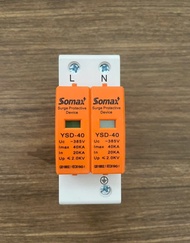 Cắt sét DC 2P 1000V - Chống sét lan truyền SPD DC 2P 1000vdc aptomat CB DC Cho năng lượng mặt trời