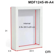 3D Photo Frame Thickness-3CM Modern Design 3D Frame Art Hollow Frame Handcraft DIY Decoration Dried 