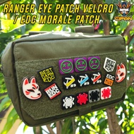 EDC Morale Patch Ranger Eye Patches Velcro Patch