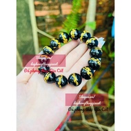 Super VIP Black Agate Bracelet Size 16mm