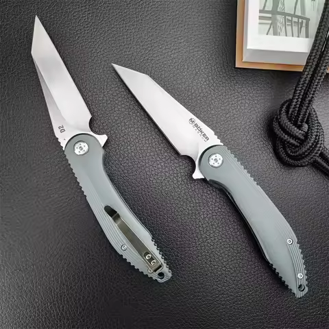 Boker D2 Bearing Pocket Knife Folding Knife 440C Blade Aluminum Alloy Handles Outdoor Tactical Knife
