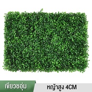 หญ้ามิลาน 40x60cm หญ้าตีนเป็ด หญ้าติดผนัง กำแพงหญ้าเทียม ตกแต่งผนัง หญ้าตีนเป็ด สำหรับตกแต่งสวน ตกแต