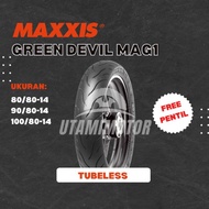 BAN MOTOR MAXXIS GREEN DEVIL MA-G1 RING 14 80/80-14 90/80-14 100/80-14