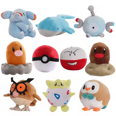 Pokemon Electrode Rowlet Tokepi Magnemite Hoothoot Diglett Phanpy Wailord Cute Anime Characters Suit