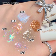 CAPPUVINI Eyeshadow Liquid Glitter Korean XX110 Glitter Eyeshadow Glitter