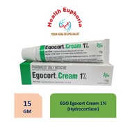 EGOCORT CREAM 1% 15GM  *Health Euphoria*