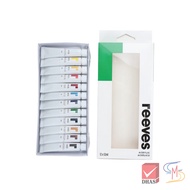 Reeves สีอะคริลิค ชุด 12 สี 12 มล. #0007700 จำนวน 1 กล่อง