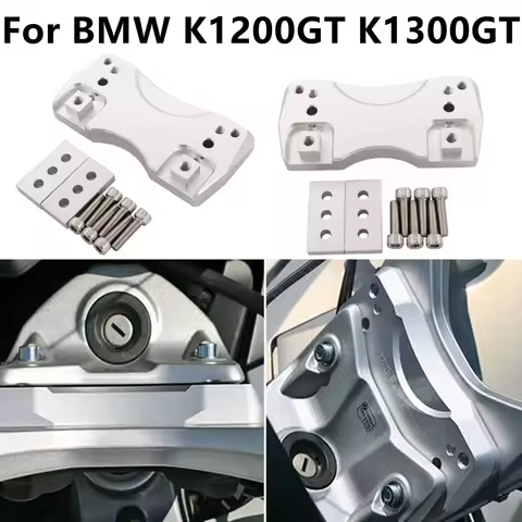 Motorcycle CNC Handle bar Clamp Handlebar Riser Adapter For BMW K1200GT K1200 GT K1300GT k1300 GT K 