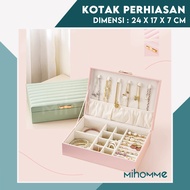 Jewelry Box Jewelry Storage Box for Rings, Necklaces, Bracelets 1T