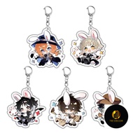 Bungou Stray Dogs Acrylic Keychain Dazai Osamu Nakajima Atsushi Pendant