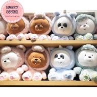 Cute We Bare Bears Cartoon Dolls With Cute Costumes Costumes We Bare Bears